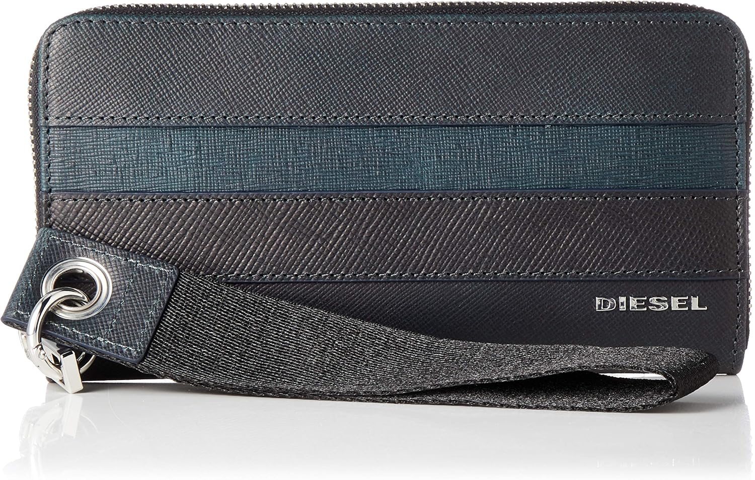 Amazon | [ディーゼル] メンズ ストラップ付き 長財布 サフィアーノ